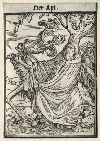 Dødedansen: Abbeden af Hans Holbein