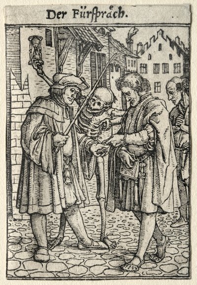 Dødedansen: Advokaten af Hans Holbein