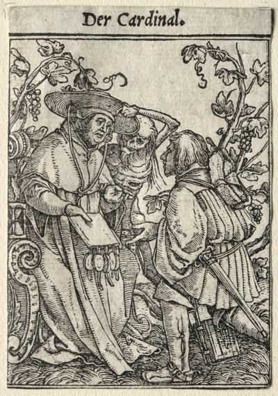 Dødedansen: Kardinal af Hans Holbein