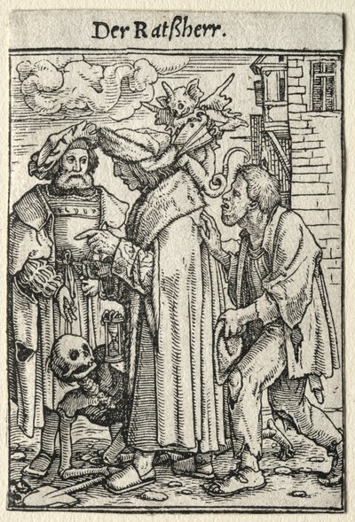 Dødedansen: Rådmanden af Hans Holbein