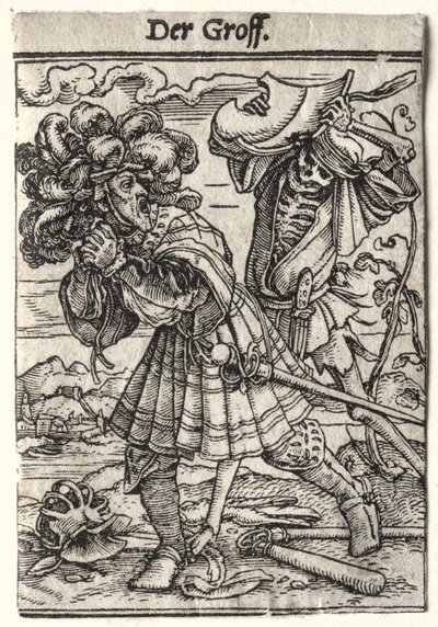 Dødedansen: Greven af Hans Holbein
