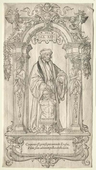 Erasmus af Rotterdam. af Hans Holbein