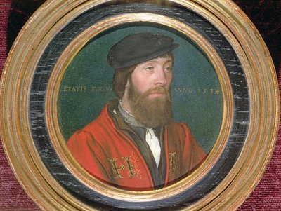 En dignitær ved hoffet til kong Henry VIII af England, 1534 (par 72442) af Hans Holbein der Jüngere