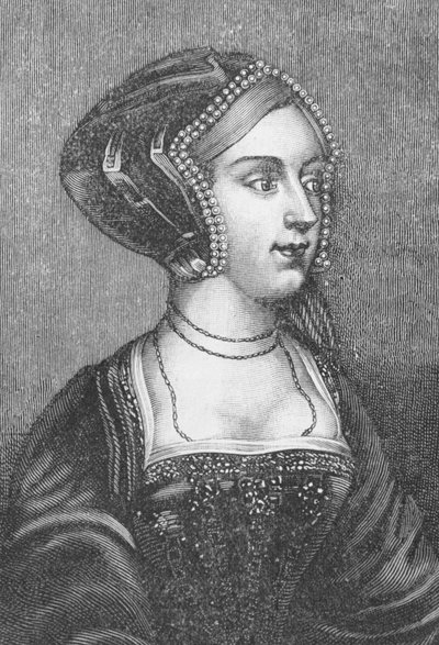 Anne Boleyn (ca. 1507-36) Anden hustru til Henry VIII af England (se også 68049) af Hans Holbein der Jüngere