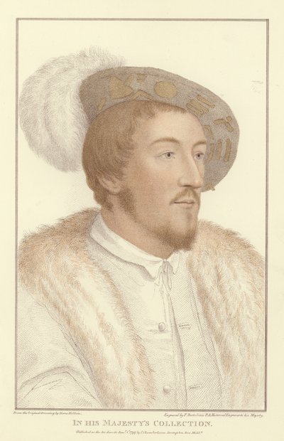 Anonym mand (akvatint) af Hans Holbein der Jüngere