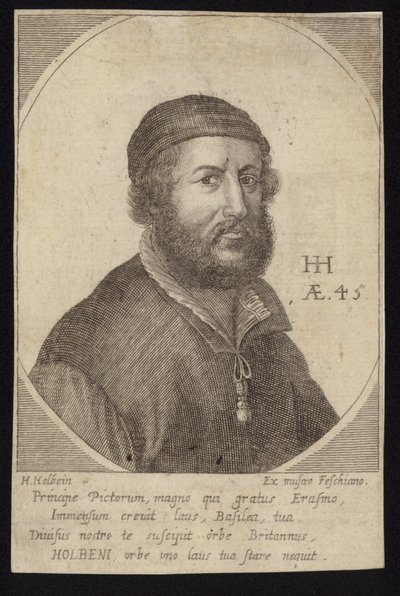 Hans Holbein selvportræt af Hans Holbein der Jüngere