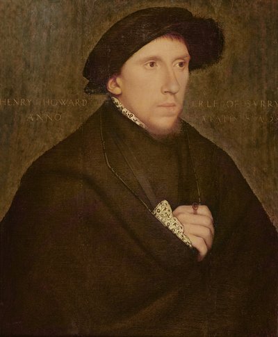 Henry Howard, jarl af Surrey, ca. 1542 (olie og tempera på panel) af Hans Holbein der Jüngere