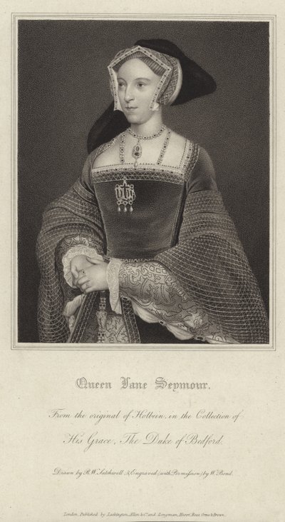 Jane Seymour af Hans Holbein der Jüngere