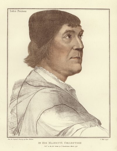 John Poines (akvatint) af Hans Holbein der Jüngere