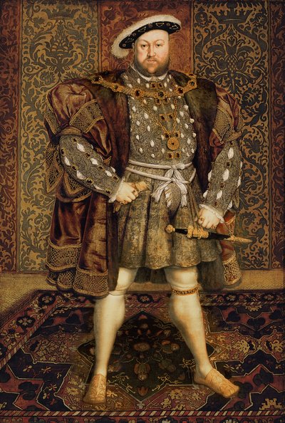 Kong Henrik VIII af Hans Holbein der Jüngere