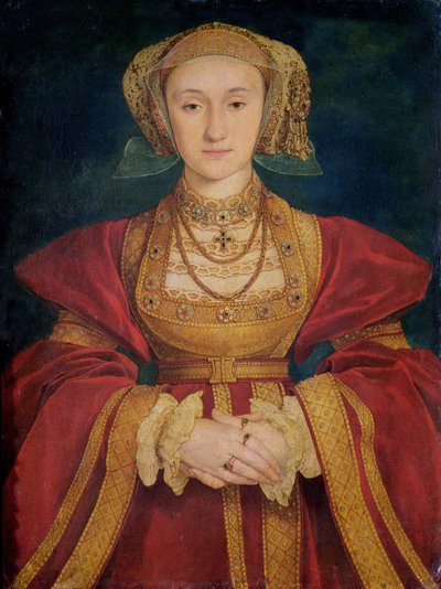 Portræt af Anne af Cleves (1515-57) 1539 af Hans Holbein der Jüngere