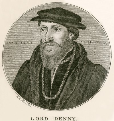 Sir Antony Denny af Hans Holbein der Jüngere