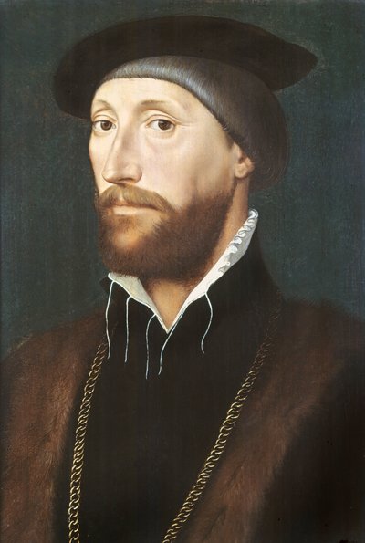 Sir Thomas Lestrange af Hans Holbein der Jüngere