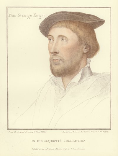 Sir Thomas Strange (akvatint) af Hans Holbein der Jüngere