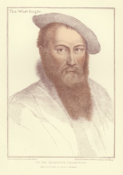 Sir Thomas Wyatt (akvatint) af Hans Holbein der Jüngere