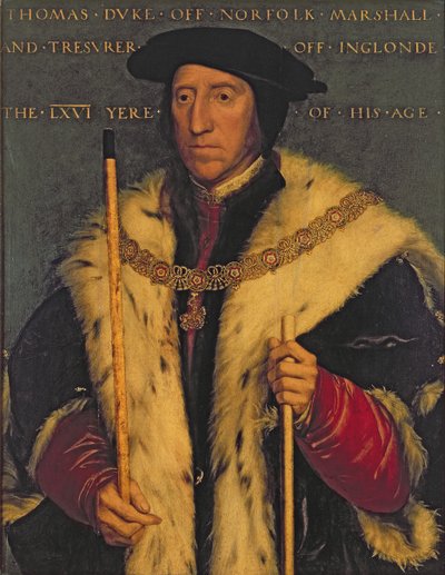 Thomas Howard, 3. hertug af Norfolk af Hans Holbein der Jüngere