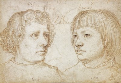 Ambrosius Holbein og Hans Holbein af Hans Holbein the Elder