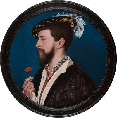 Portræt af Simon George af Cornwall , ca. 1535-40 (mixed media på egetræ) af Hans Holbein the Elder