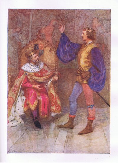 Og jeg vil dø hundrede tusinde dødsfald, før den mindste pakke af dette løfte (Kong Henry IV) brydes fra The Complete Works of Shakespeare udgivet af George Harrap & Co Ltd, 1920