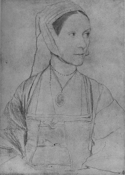 Cecily Heron, 1526-1527 1945 af Hans Holbein der Jüngere