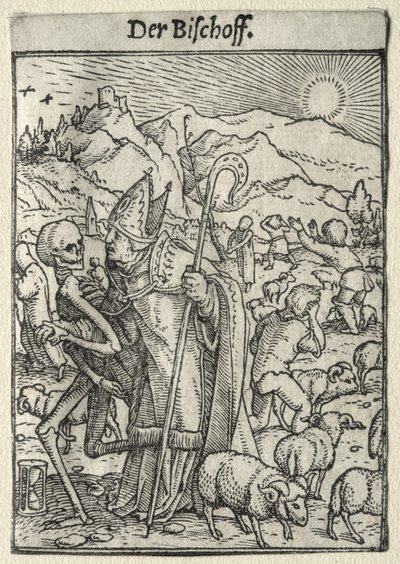 Dødedans: Biskoppen af Hans Holbein the Younger