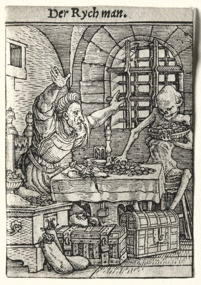 Dødedansen: Gnidderen af Hans Holbein the Younger