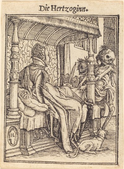 Hertuginden af Hans Holbein der Jüngere