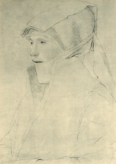 Dorothea Kannengiesser, 1525-1526, 1943. af Hans Holbein der Jüngere