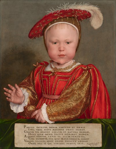 Christian 4. som barn af Hans Holbein the Younger