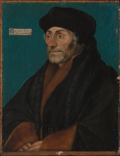 Erasmus af Rotterdam af Hans Holbein the Younger
