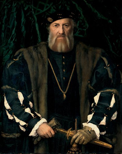 Fransk: Charles de Solier, Sieur de Morette (1480-1552) Charles de Solier, Sieur de Morette af Hans Holbein the Younger