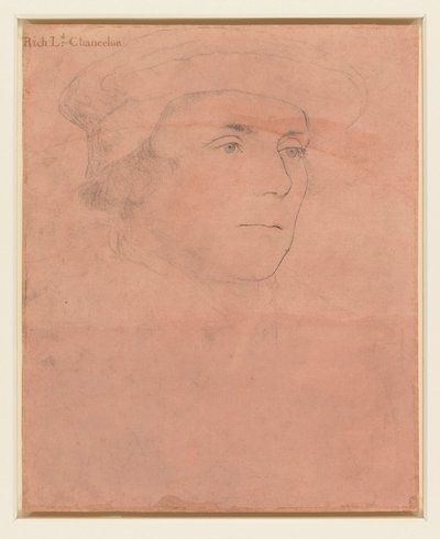 Hans Holbein den yngre - Sir Richard Rich, senere 1. baron Rich (14967-1567) ca. 1532-43 af Hans Holbein the Younger