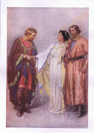 Hvordan siger du? Min fange eller min gæst? (The Winters Tale), fra The Complete Works of Shakespeare udgivet af George Harrap & Co Ltd, 1920