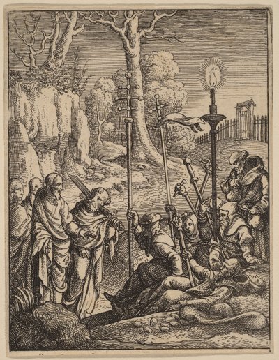Jesus konfronterer sine modstandere af Hans Holbein the Younger