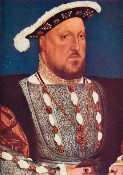 Kong Henrik VIII, c1537 af Hans Holbein der Jüngere