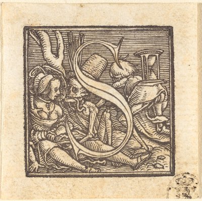 Bogstav S af Hans Holbein der Jüngere