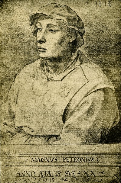 Petronius af Hans Holbein der Jüngere