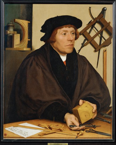 Nicolas Kratzer, astronom for kong Henrik VIII ... af Hans Holbein the Younger