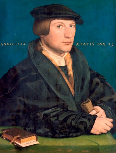Portræt af et medlem af Wedigh-familien, 1532 af Hans Holbein der Jüngere