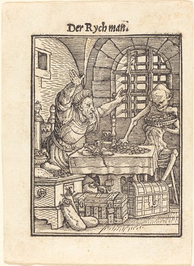 Rig mand af Hans Holbein der Jüngere