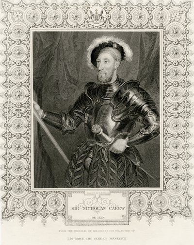 Sir Nicholas Carew af Hans Holbein der Jüngere