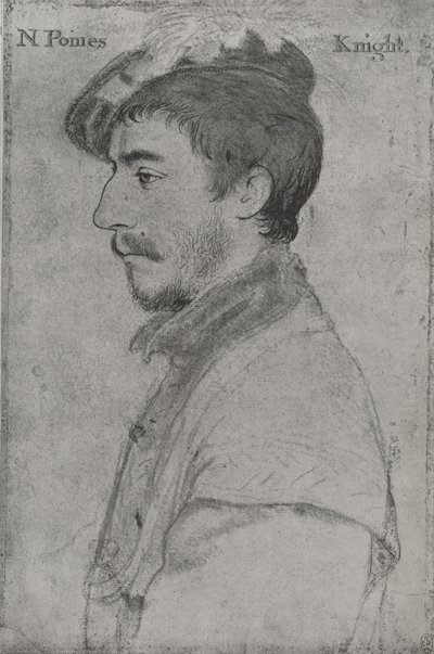 Sir Nicholas Poyntz, c1533-1543 1945 af Hans Holbein der Jüngere