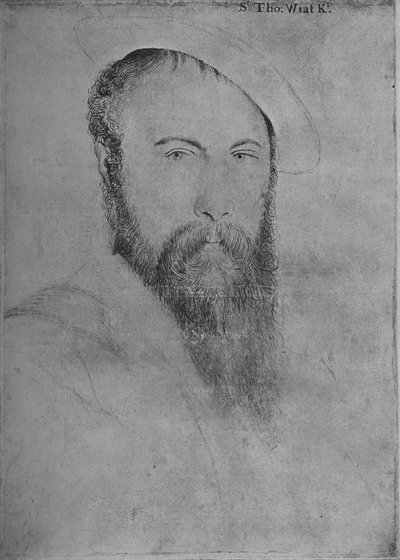 Sir Thomas Wyatt Copy, c1535-1553 1945 af Hans Holbein der Jüngere