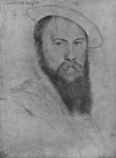 Sir Thomas Wyatt, c1535-1537 1945 af Hans Holbein der Jüngere