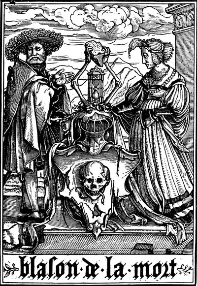 Dødens våben, 1538 af Hans Holbein der Jüngere