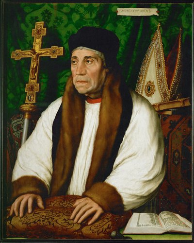 William Warham, ærkebiskop af Canterbury ... af Hans Holbein the Younger
