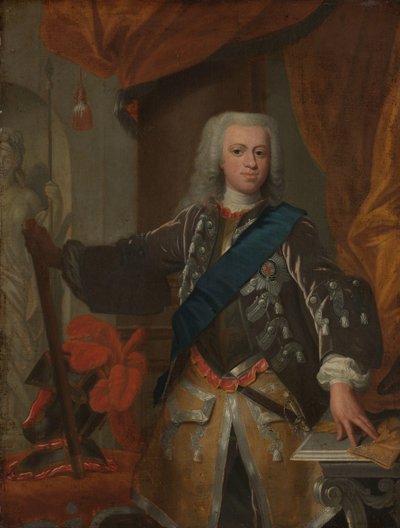 Vilhelm IV (1711-51), Prins af Orange af Hans Hysing (attributed to)