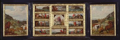 Noahs Ark triptykon af Hans III Jordaens