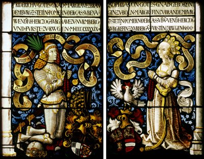 Markgreve Frederik af Brandenburg-Ansbach 1460–1536 og hans kone Sophia Jagiellon 1464–1512, 149 af Hans Kamberger