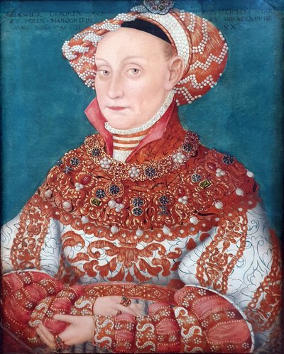 Kurfyrstinde Hedvig af Brandenburg af Hans Krell
